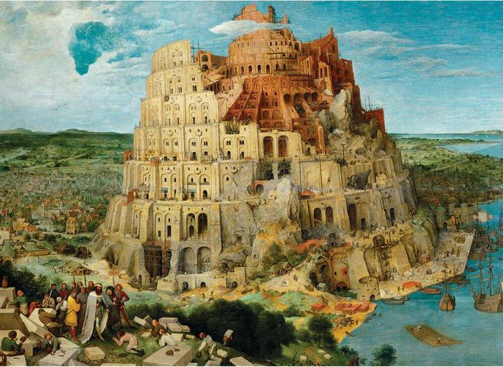 Actual product image Eurographics The Tower of Babel by Bruegel (1000 pieces)
