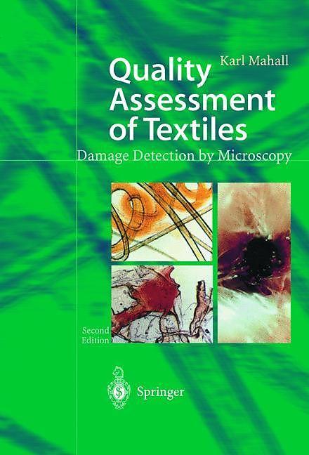 Produktbild Quality Assessment of Textiles (Englisch, Karl Mahall, 2012)