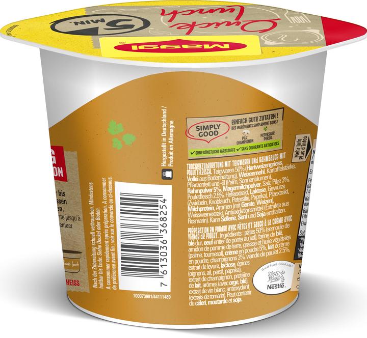 Produktbild Maggi Schnelles Mittagessen Rahmn. (65 g)