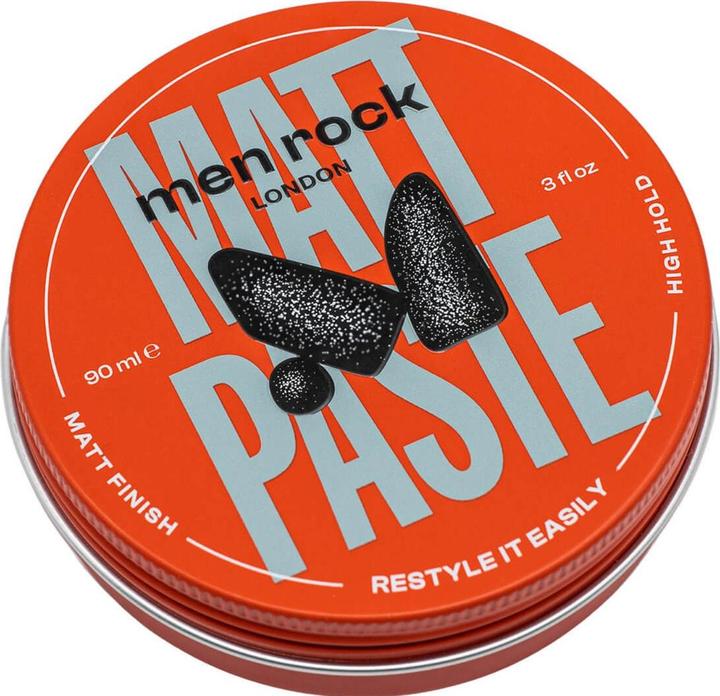 Produktbild Men Rock Men-Rock - Matt Paste High Hold - Styling Matt Paste - 90ml (Haarpaste, 90 ml)