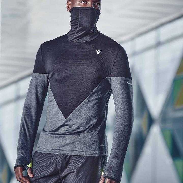 Immagine prodotto Macron Camicia da running Bjorn da uomo (L)