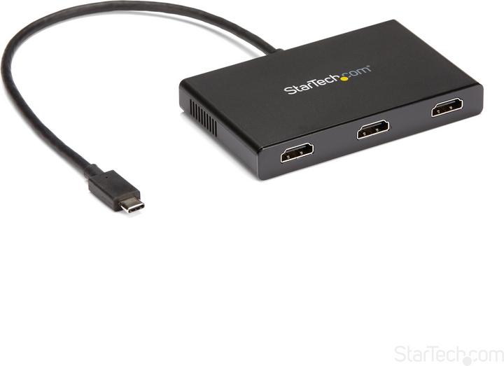 Produktbild StarTech 3-Port Multi-Monitor Adapter (USB Typ-C, 10.50 cm)