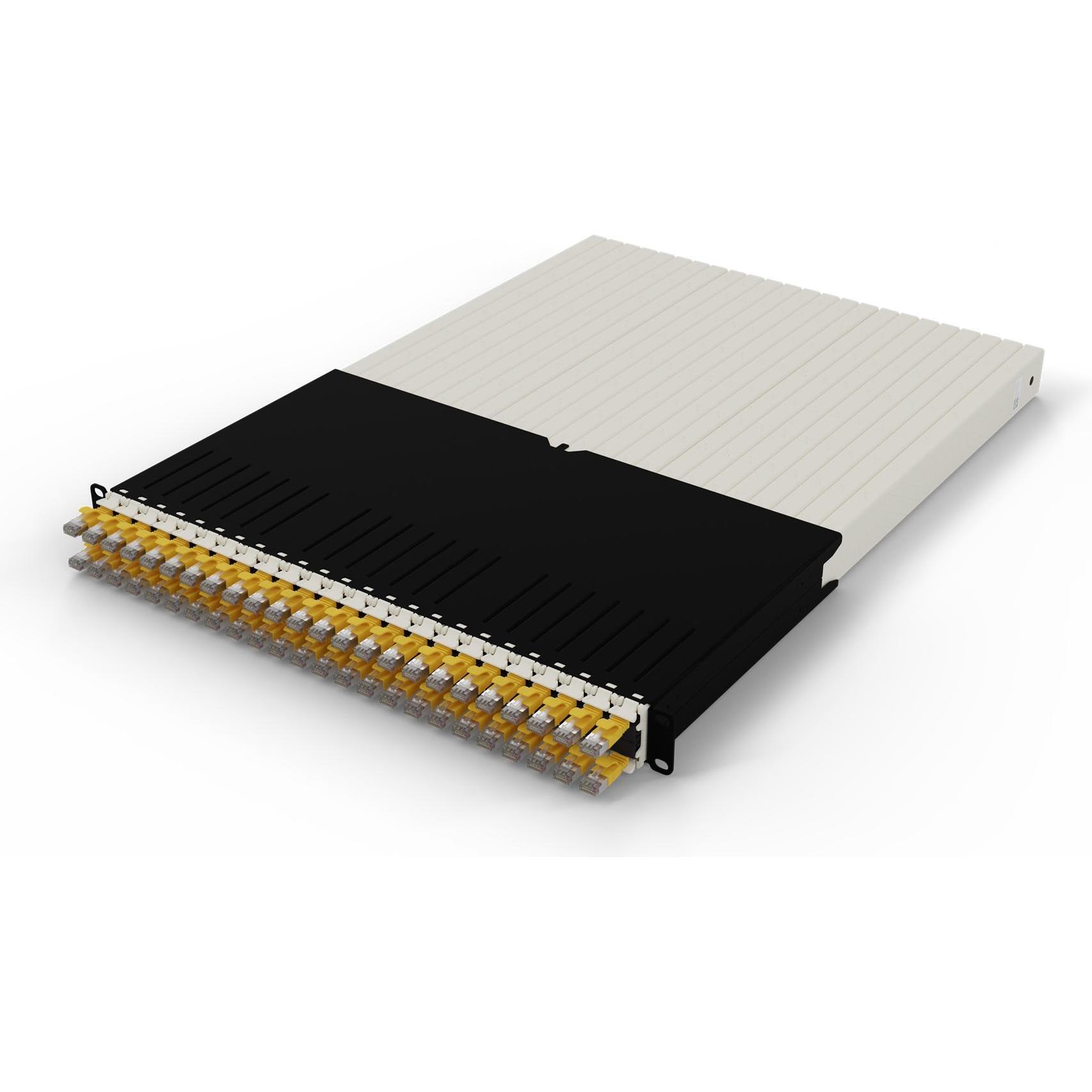 PATCHBOX one / 30RU / Cat 6A, STP, 1.8 m, Gelb (STP, CAT6a, 1.80 m), Netzwerkkabel