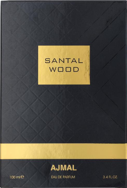 Actual product image Ajmal Santal Wood by Eau de Parfum Spray (Unisex) 100 ml (Eau de parfum, 100 ml)