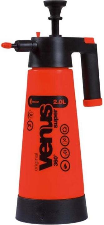 Image du produit Kwazar 34702 Pulvérisateur à pression Venus Super 360 degrés pour le jardin, orange, 2,0 L (2 l)