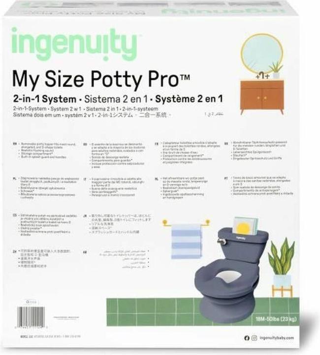 Actual product image Ingenuity Töpfchen Grau