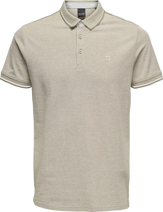 Only & Sons Normal geschnitten Polokragen Poloshirt Polo