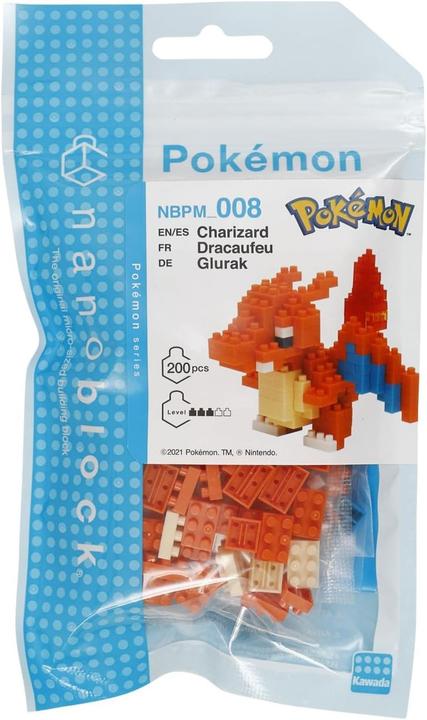 Actual product image Nanoblock Pokemon Charizard