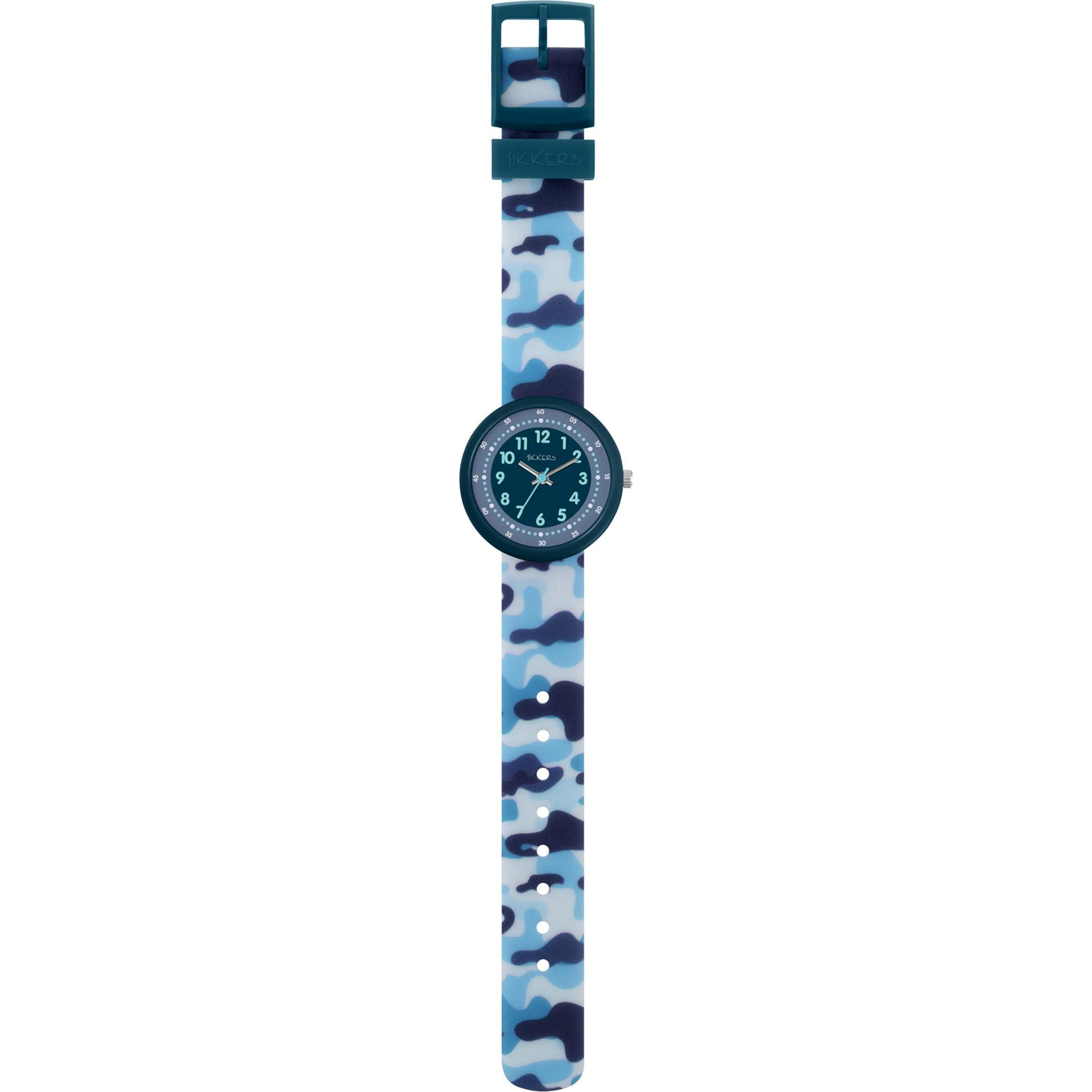 Thumbnail - Tikkers, Armbanduhr, Time Teacher 30mm, Blau, (Analoguhr, 30 mm)