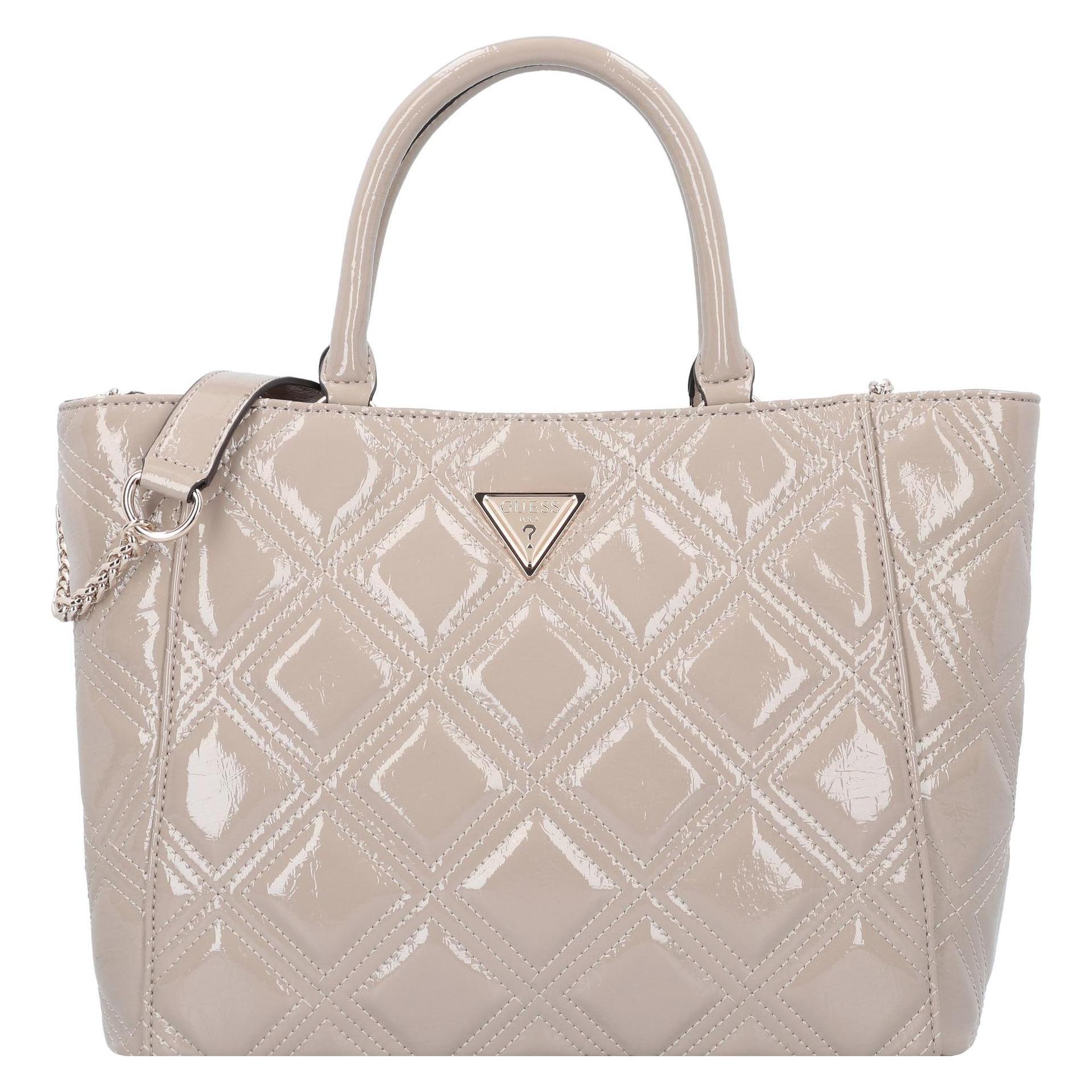 Guess, Damen, Handtasche, Deesa Handtasche 30 Cm, Beige