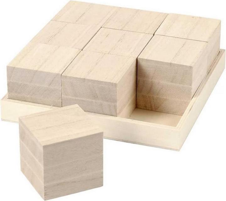 Actual product image Creativ Company wooden cube