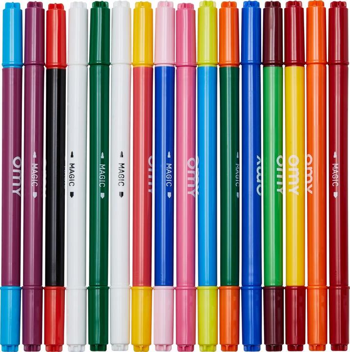 Actual product image OMY Magic felt pens (Multicoloured, 16 x)