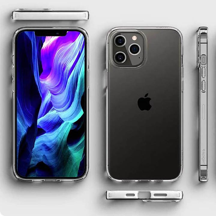 Actual product image Spigen Liquid Crystal (Realme 12 Pro+, Apple iPhone 12)
