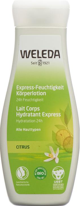 Produktbild Weleda Körperlotion Citrus Express-Feuchtigkeit Lot (Körpercreme, 200 ml)