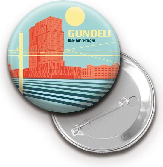 Produktbild S.wert Design Button Basel Gundeli