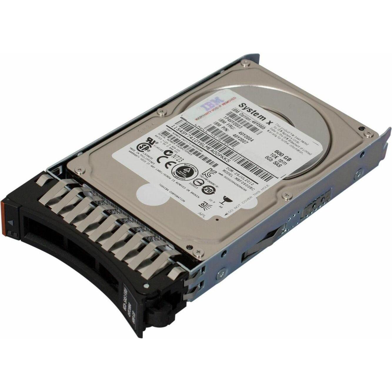 Lenovo FRU49Y2004 600GB (0.60 TB, 2.5"), Festplatte