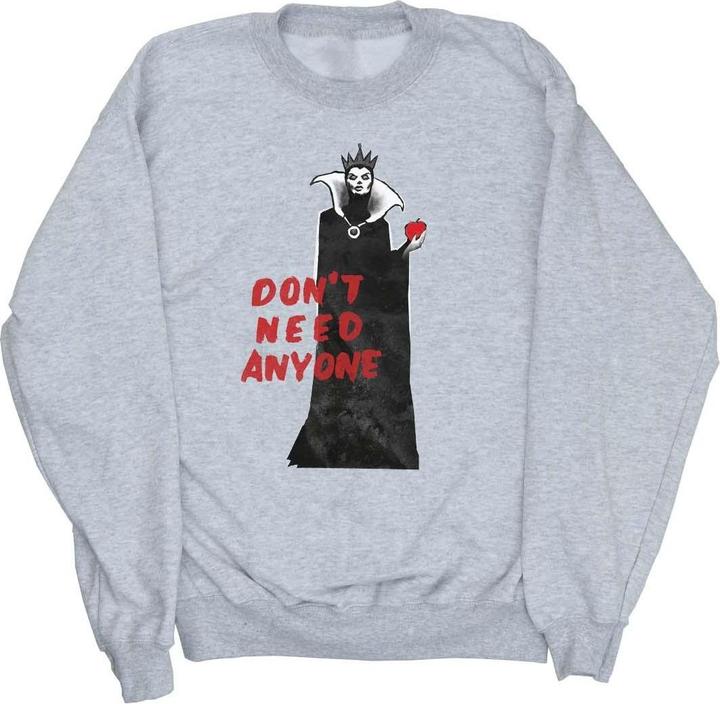 Disney Womens/Ladies Villains Don't Need Anyone Sweatshirt (S)