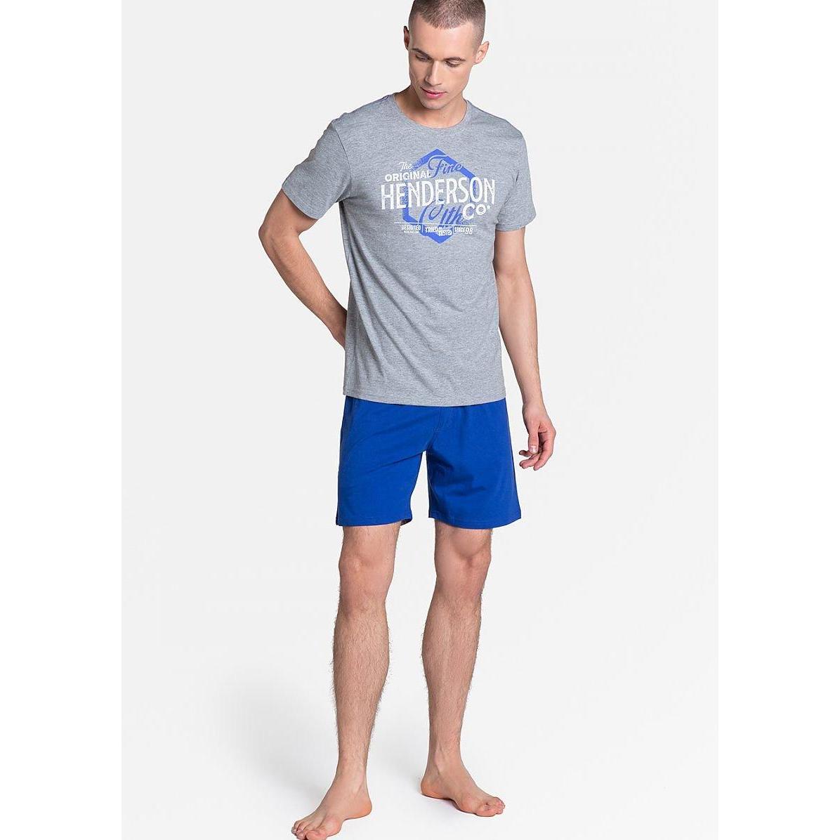 Henderson, Herren, Pyjama, Pyjama, Grau, (L)