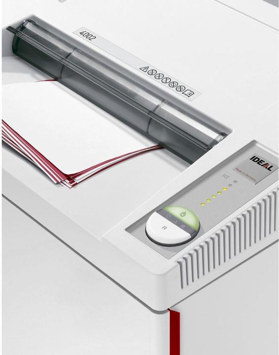 Actual product image Ideal 4002/4002CC - Document shredder (Strip cut)