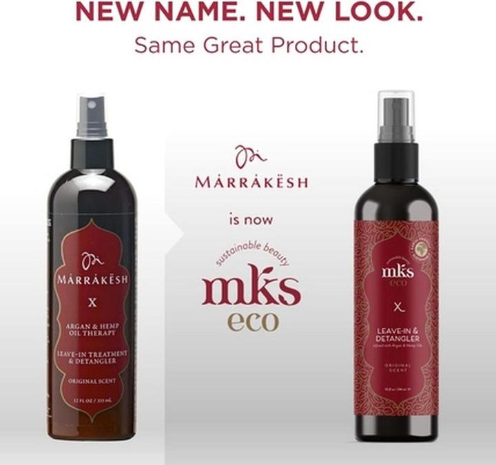 Image du produit Earthly Body MKS eco X Traitement sans rinçage et démêlant à l'huile d'argan marocaine et à l'huile de graines (295.74 ml)