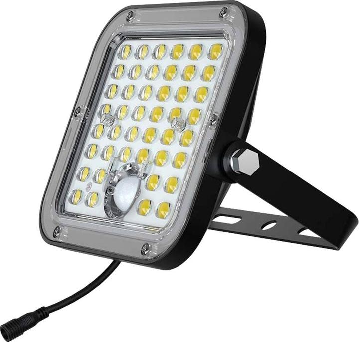 Immagine prodotto V-TAC VT-411 10313 Faro a LED, modulo solare 10 W Bianco freddo Nero (1500 lm)