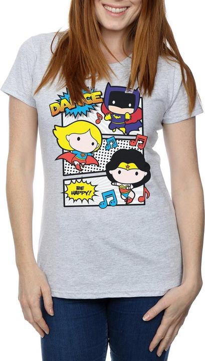Immagine prodotto Chibi Super Friends Dance Maglietta Donna (S)