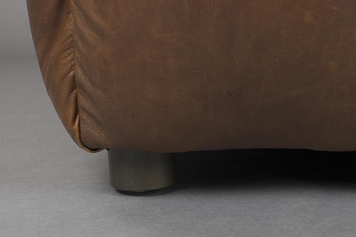 Produktbild Dutchbone Hocker Hackman Leather Chocolate