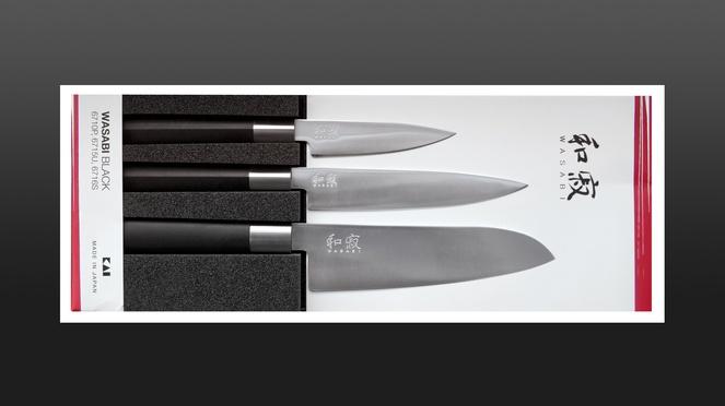 Produktbild Kai Wasabi Messerset Santoku (200 cm)