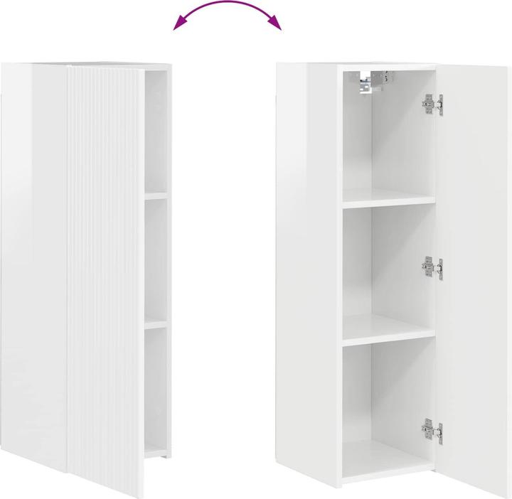 Actual product image vidaXL TV-Schränk (30 x 30 x 100 cm)