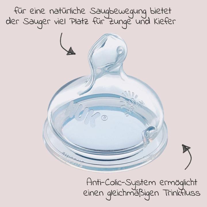 Produktbild NUK First Choice + Glas-Babyflasche (240 ml)