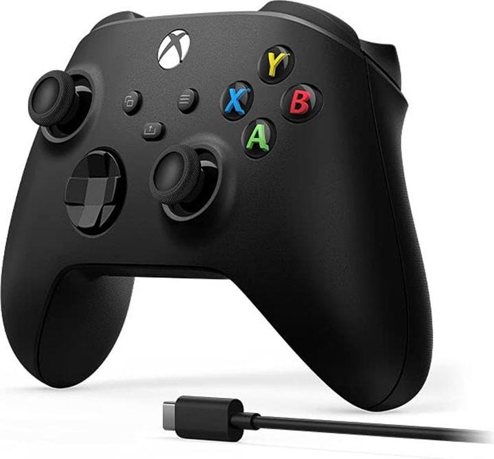 Produktbild Microsoft Xbox Wireless Controller + USB-C Kabel (PC, Xbox One X, Xbox Series X, Android, iOS, Xbox Series S, Xbox One S)
