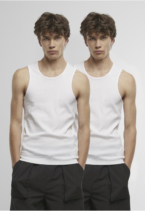 Produktbild Urban Classics Ribbed Undershirt 2-Pack - 195343 (L)