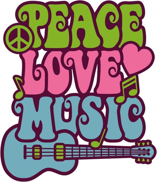 Immagine prodotto Trenddeko Pace Amore Musica 1 (120 x 140 cm)