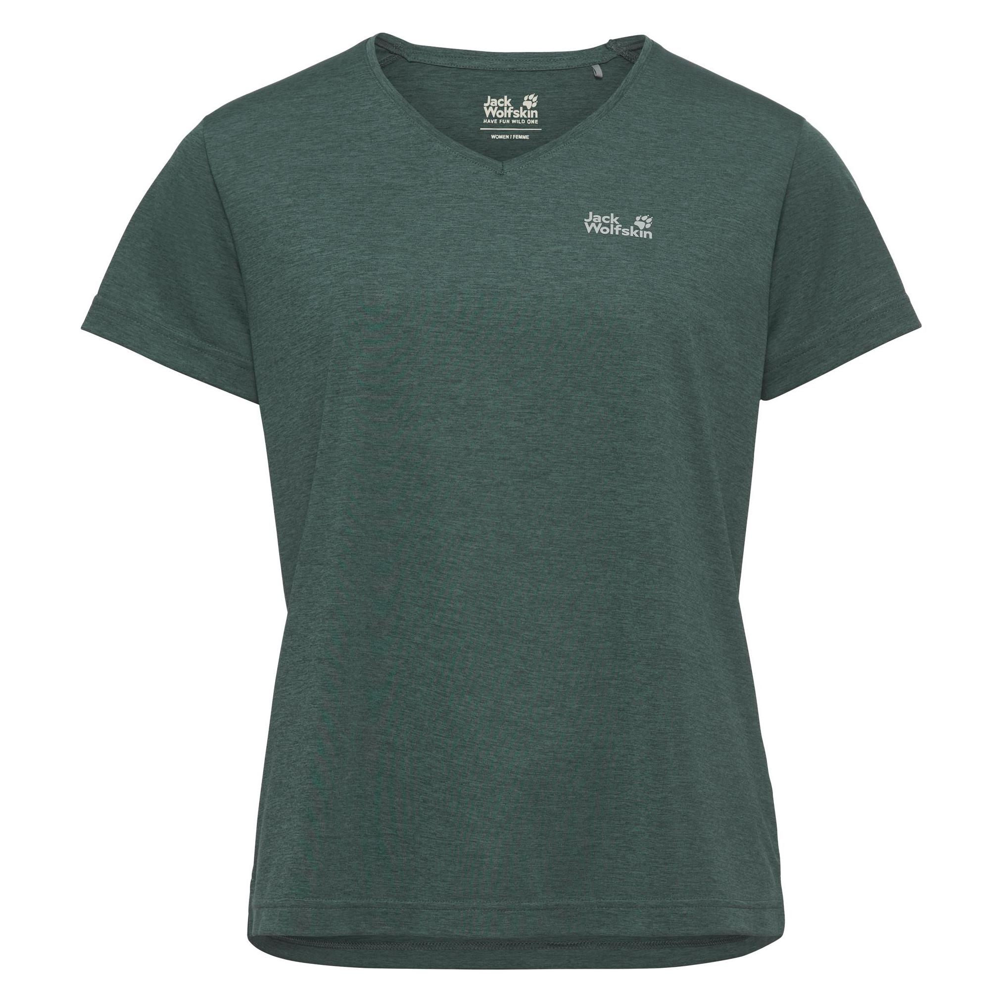 Jack Wolfskin, Damen, Funktionsshirt, Wildtrail T W (Xl), Blau, Xl
