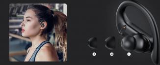 Actual product image Lenovo Thinkplus LivePods XT60B wireless in-ear headphones black