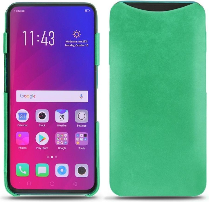 Noreve Lederschutzhülle (Oppo Find X)