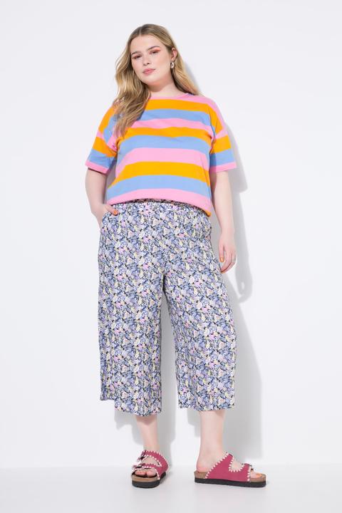 Produktbild Studio Untold Culotte, Wide Legs, Alloverprint, Elastikbund (48)