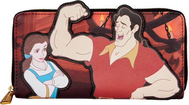 Produktbild Loungefly Disney Beauty and the Beast Villains Gaston Scene wallet
