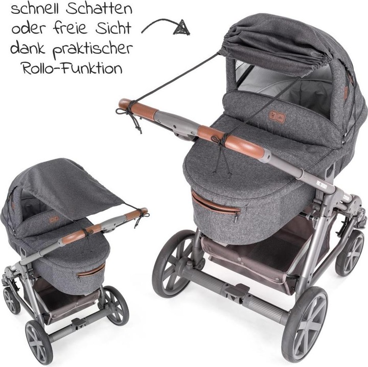 Produktbild Zamboo Sonnenschutz 3-teiliges Komfort- und Schutz-Set für Buggy mit Insektenschutz