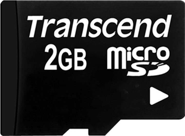 Transcend Card mit SD-Adapter (2 GB, microSD)