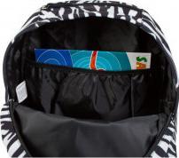 Actual product image Starpak Zebra White School Backpack