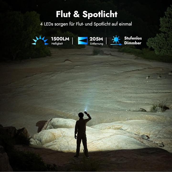 Produktbild Wuben X4 (3.73 cm, 1500 lm)