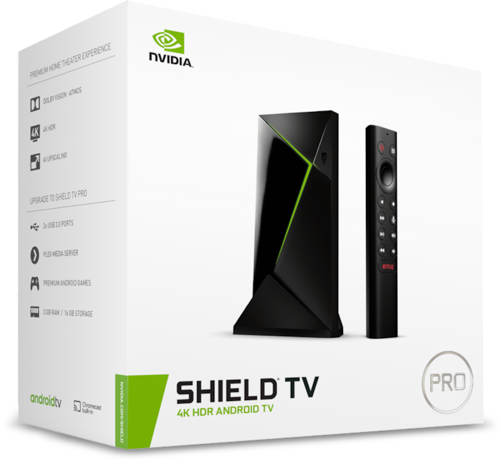 NVIDIA Shield TV Pro (16 GB, Android 9.0 (Pie))