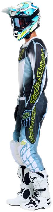 Image du produit Troy Lee Designs GP PRO Jersey - Framework white-gray-blue M (M)