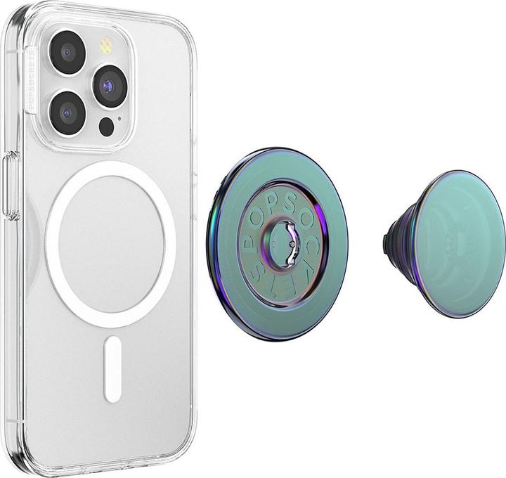 Actual product image PopSockets PopGrip Round for MagSafe - Including adapter ring for MagSafe - Extendable base and