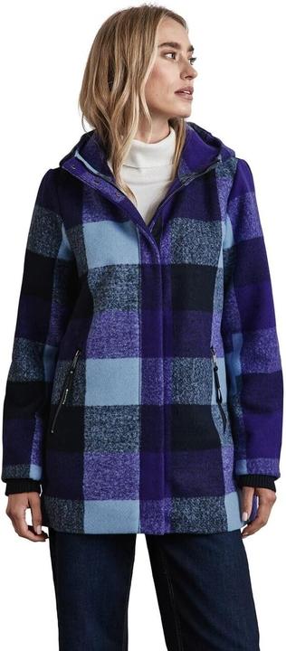 Actual product image Street One Geruite damesjas, Deep Lilac, 38 (38)