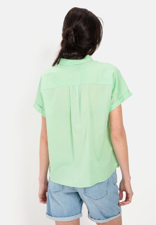 Produktbild Camel Active Halbarm Bluse aus einem Baumwoll-Twill (L)