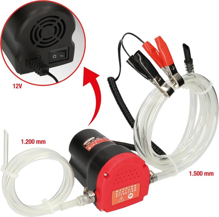 Actual product image KS Tools Electric suction and transfer pump