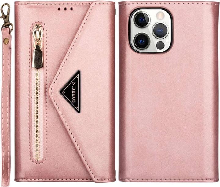 Actual product image Cover-Discount iPhone 14 Pro - Wallet Case pink (Apple iPhone 14 Pro)