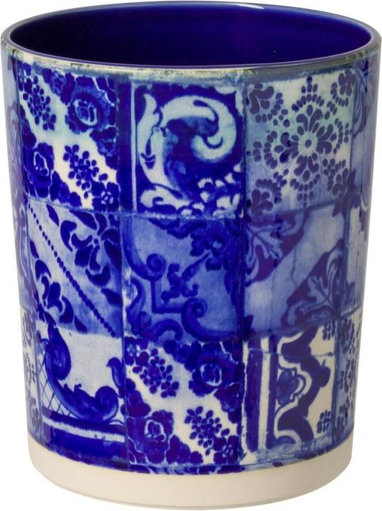 Costa Nova Lisboa Abfalleimer 6.04l 21.2x20.8cm H24.7cm blue tile (6.04 l)